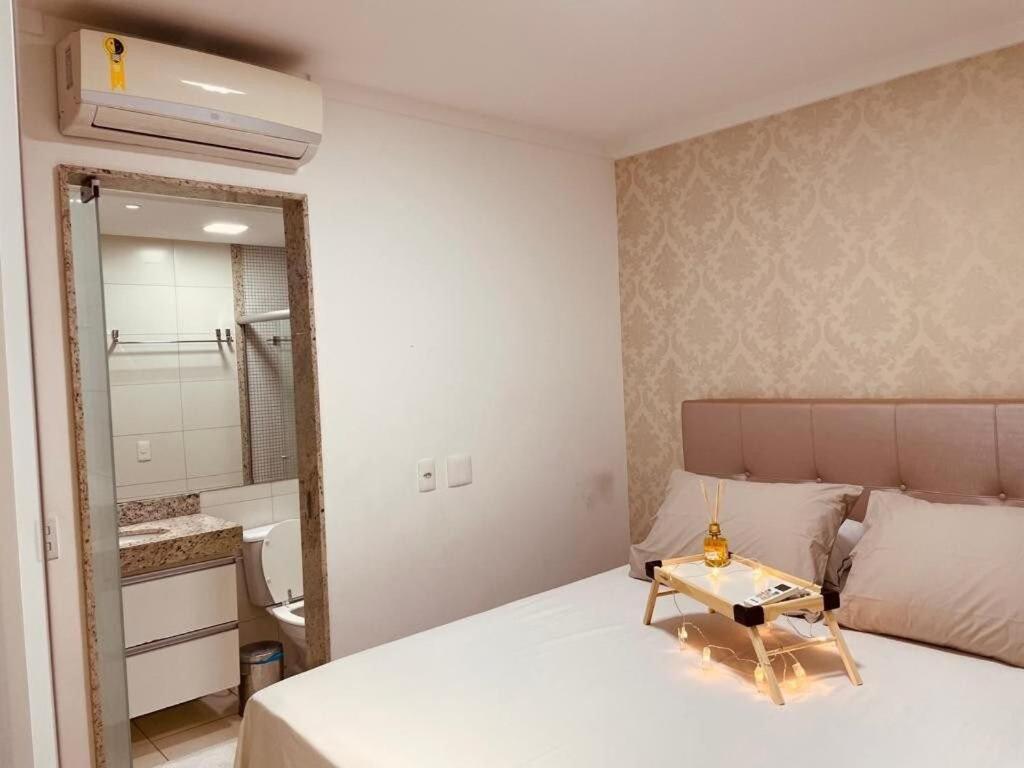 Appartamento 2 Qts.| 4 Hosp. | Ao Lado Do Goiania Shopping Esterno foto