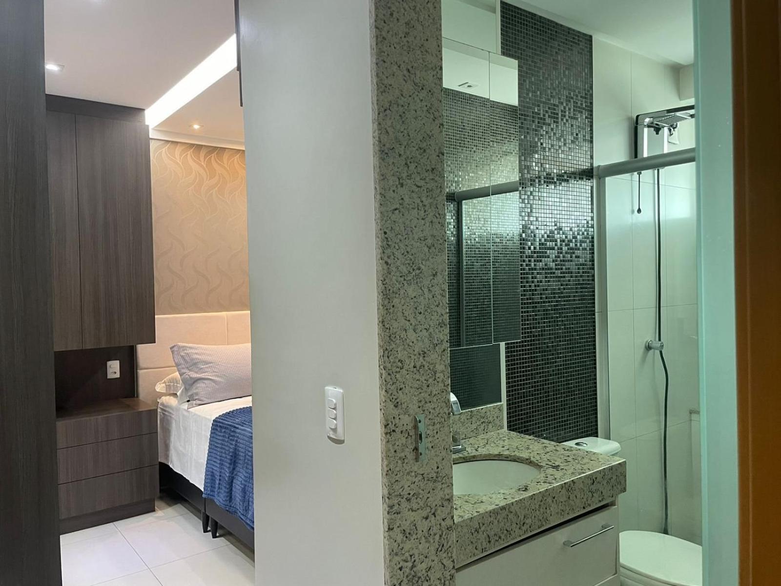 Appartamento 2 Qts.| 4 Hosp. | Ao Lado Do Goiania Shopping Esterno foto