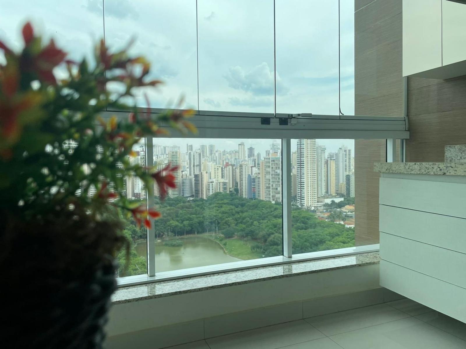 Appartamento 2 Qts.| 4 Hosp. | Ao Lado Do Goiania Shopping Esterno foto