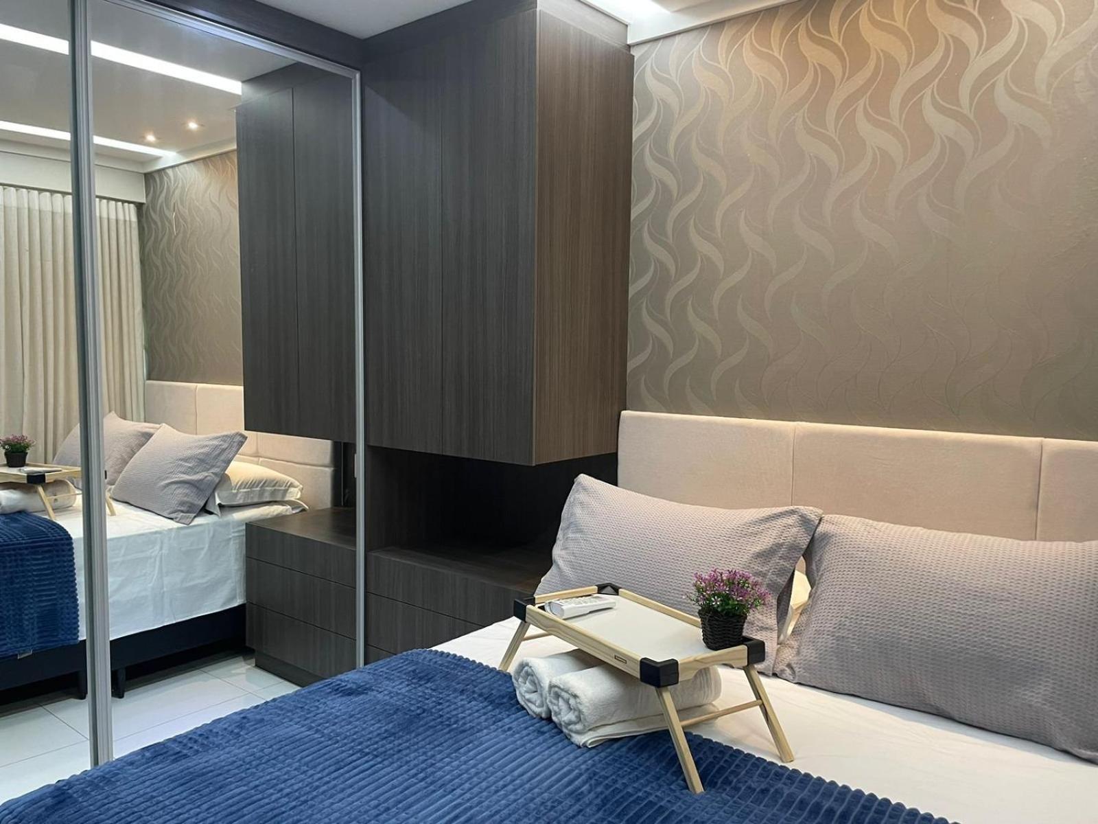 Appartamento 2 Qts.| 4 Hosp. | Ao Lado Do Goiania Shopping Esterno foto